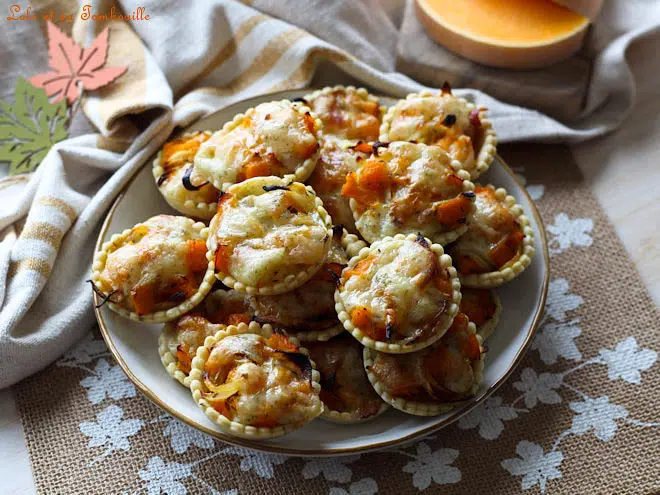 Tartelettes butternut raclette,tartelettes butternut,tartelettes butternut miel,recette tartelettes butternut raclette,recette tartelettes butternut,recette tartelettes apéritives butternut,recette tartelettes apéritives,recette quiche apéritif