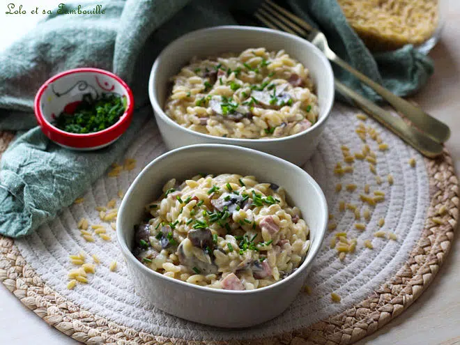 One pot orzo aux champignons,one pot orzo champignon,recette one pot orzo aux champignons,recette one pot orzo aux champignons jambon,one pot orzo aux champignons jambon,one pot orzo,one pot orzo recette,recette one pot orzo,recette one pot orzo champignons,recette one pot orzo champignons jambon,one pot orzo champignons jambon