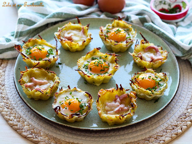 nids de pommes de terre,nids de pommes de terre aux oeufs et au bacon,nid de pommes de terre au four,nid de pomme de terre et oeuf,nids de pommes de terre farcis,recette nids de pommes de terre,recette nid de paques pommes de terre,recette nid d oiseau pomme de terre,pommes de terre nid,pomme de terre nid d oeuf,nid de pommes de terre œufs et bacon,nids de pommes de terre au jambon et aux oeufs,accompagnement pommes de terre original,accompagnement pomme de terre original,plat pommes de terre Pâques,accompagnement Pâques pommes de terre,nids de pommes de terre au four,idée recette Pâques pommes de terre