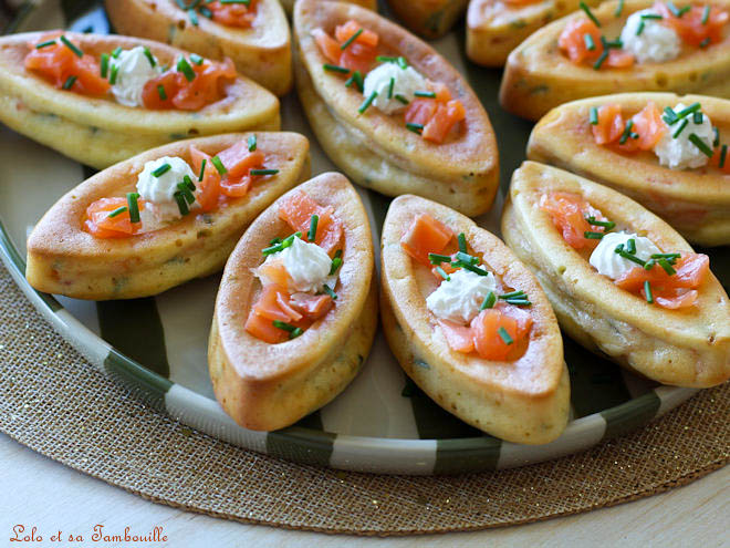 Moelleux chèvre frais truite fumée,Moelleux chèvre truite fumée,Recette chèvre frais et truite fumée,Moelleux salé apéritif,Mise en bouche truite fumée,amuse bouche truite fumée,Moelleux chèvre frais et truite fumée,Moule 12 barquettes amande Guy Demarle,Idée repas léger ou entrée de fêtes,Recette entrée légère et rapide,idee entree legere et rapide,Moelleux salé individuel