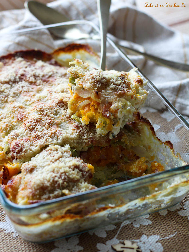 Gratin de ravioles au butternut & parmesan recette gratin de ravioles au butternut, Gratin de ravioles réconfortant, recette gratin ravioles dauphiné, idee recette avec des ravioles