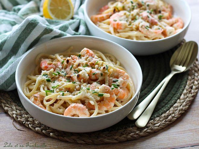 Spaghettis crevettes et ail,linguine crevettes et ail,spaghetti crevettes ail et persil,pates crevettes ail et citron,linguine crevettes ail persil,spaghetti crevettes ail citron,linguine crevettes ail creme,Dîner express crevettes,recettes pâtes crevettes ail,recettes pates crevettes ail,recette pates crevettes ail citron,recette tagliatelles crevettes ail,recette pates crevettes ail creme