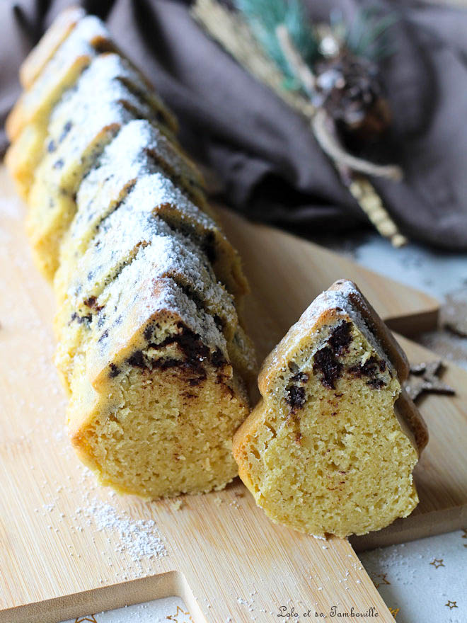 Cake coco choco dessert coco chocolat, recette cake coco choco, recette gateau chocolat coco sans beurre, gâteau moelleux au lait de coco sans beurre, gateau sans beurre lait de coco, recette moule buche sapin guy demarle