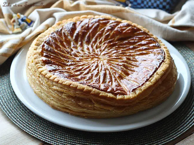Galette des rois &agrave; la frangipane
