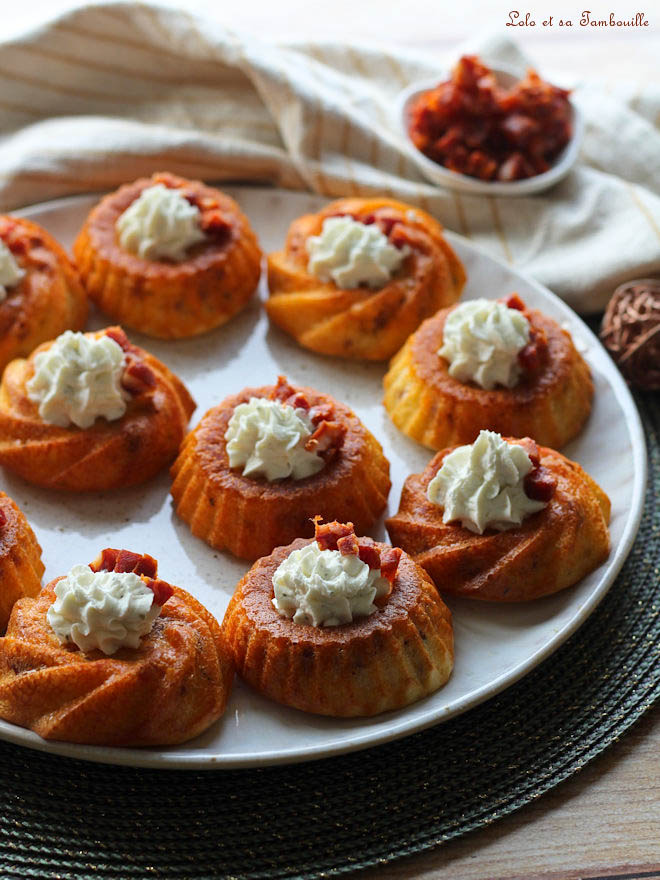 Moelleux salés au chorizo & skyr moelleux salés skyr, recette moelleux chorizo fromage frais, cake salé chorizo individuel, recette salé au skyr, recette moule twist guy demarle