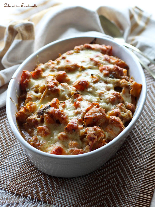 Gratin de butternut & patates douces au jambon gratin butternut patate douce, gratin butternut jambon, recette gratin butternut patate douce, recette avec courge butternut et patate douce, recette gratin butternut et patate douce, recette gratin facile pour le soir