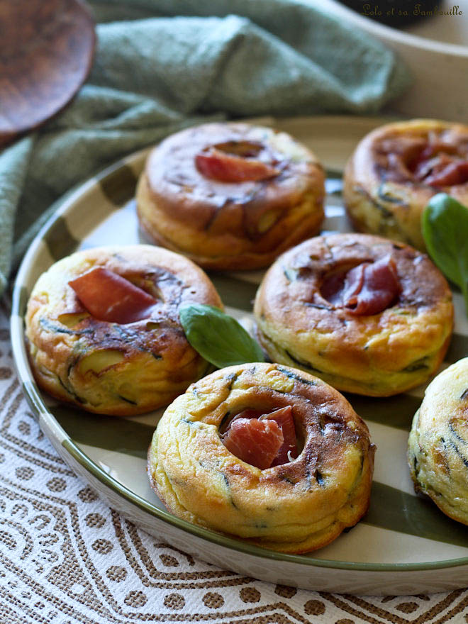 Clafoutis courgettes & chèvre frais flan de courgettes au chèvre frais, flan de courgettes au chèvre, clafoutis aux courgettes et chèvre frais, clafoutis individuel courgettes, recette clafoutis courgettes chèvre