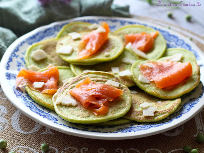 Pancakes aux petits pois,pancakes petits pois,recette petits pois,pancakes aux petits pois moelleux,recette pancakes salés petits pois,pancake salé maison,recette originale petits pois,recette avec des petits pois frais