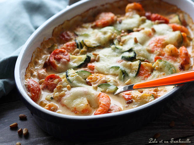 crevettes gratinées aux légumes,crevettes gratinées mozzarella,gratin courgettes crevettes,courgette gratin crevette ail,crevettes gratinées aux légumes et mozzarella,recette gratin de crevettes à la mozzarella,crevettes courgettes tomates cerises gratinées,gratin de crevettes à la crème et parmesan,recette de crevettes au four,recette crevettes au four facile,idée repas avec crevettes,idees recettes avec crevettes,idee plat avec crevettes,idee repas avec crevette rose