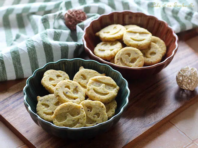 Biscuits salés au pesto & parmesan
