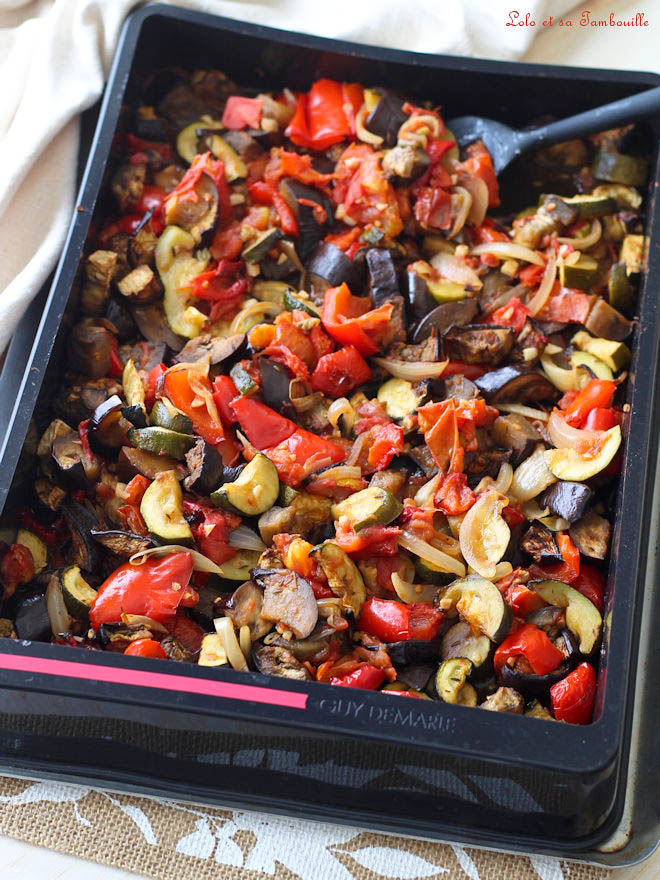 Légumes confits au four Légumes confits au four, legumes confits au four recette, recette légumes d'été facile, alternative à la ratatouille, recette légumes d'été confits au four, cuisson basse température légumes au four