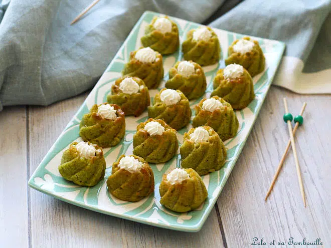 Spirales au jambon & pesto