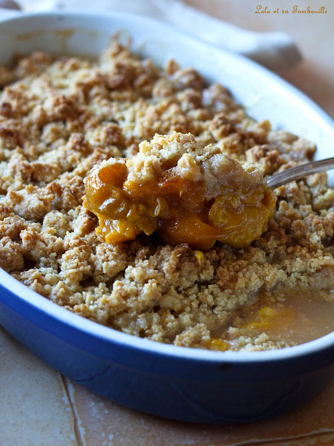 Crumble aux prunes Reine-Claude recette crumble prunes reine claude, crumble aux prunes facile, crumble prune amande, recette de crumble aux prunes