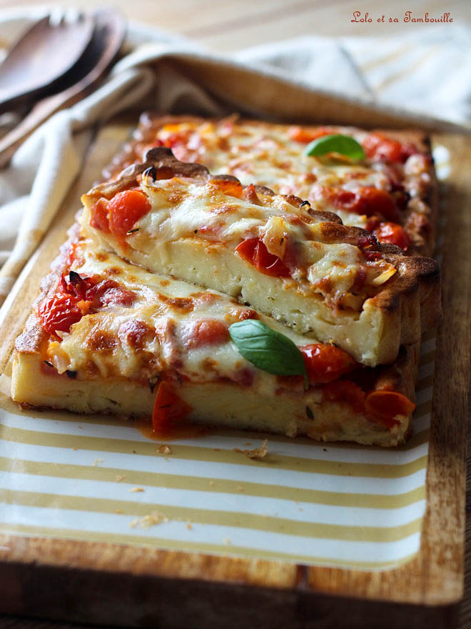 Pizza sans croûte aux tomate cerises pizza sans pâte au four, recette pizza tomates cerises mozzarella, recette de pizza sans croûte aux tomates cerises, pizza sans pâte cuite au four