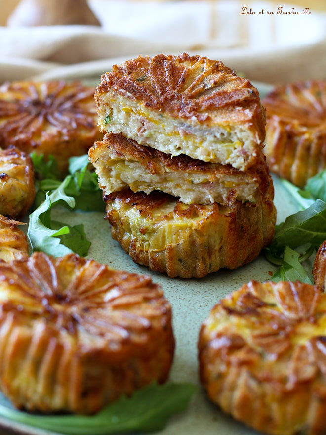 Invisibles au thon & courgettes gateau invisible salé courgette, invisible aux courgettes et parmesan, invisible salé, recette facile courgette thon, mandoline verticale OHRA Guy Demarle